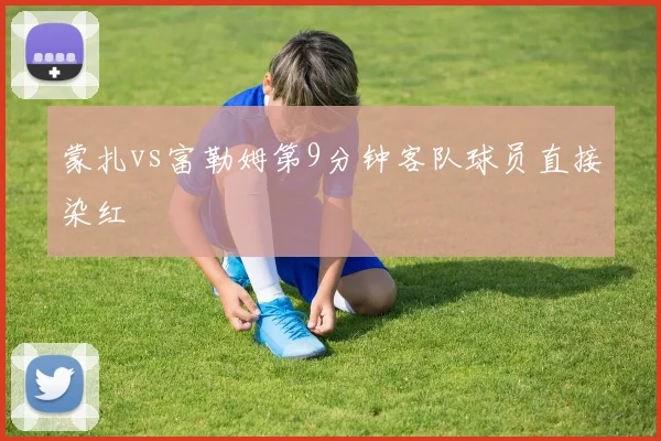 蒙扎vs富勒姆第9分钟客队球员直接染红